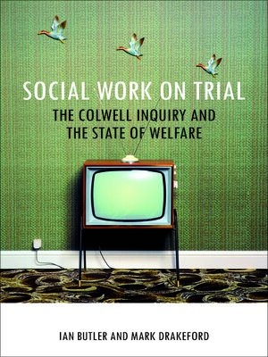 cover image of Social Work on Trial